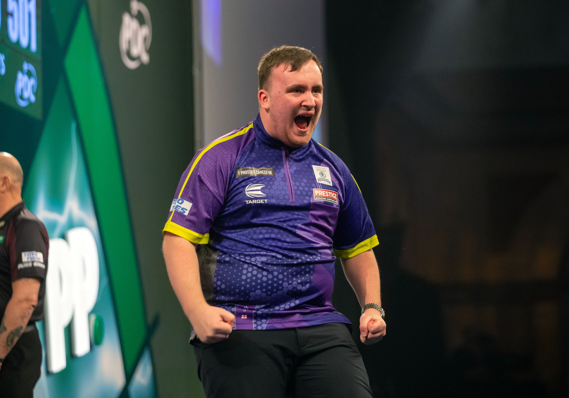 Inspired Littler lights up Ally Pally on debut, as Wright exits PDC